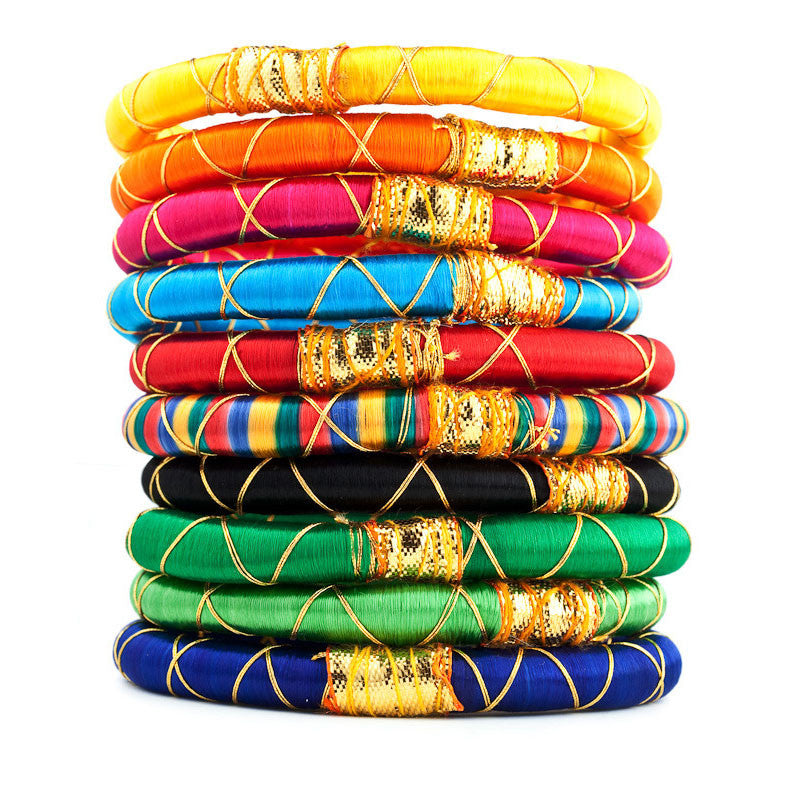 Monsoon Gold Accent Bangles