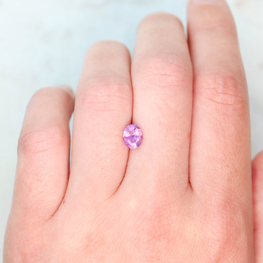 0.94 Carat Pink Oval Sapphire for Custom Work - Inventory Code POS094 - Midwinter Co. Alternative Bridal Rings and Modern Fine Jewelry