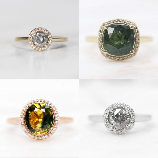 Lydia Setting - Midwinter Co. Alternative Bridal Rings and Modern Fine Jewelry