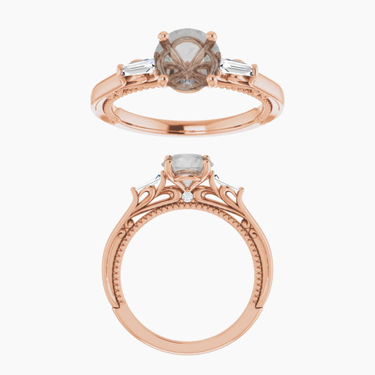 Bella Setting - Midwinter Co. Alternative Bridal Rings and Modern Fine Jewelry