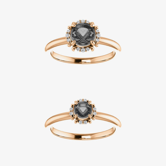 Astrid setting - Midwinter Co. Alternative Bridal Rings and Modern Fine Jewelry