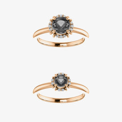 Astrid setting - Midwinter Co. Alternative Bridal Rings and Modern Fine Jewelry