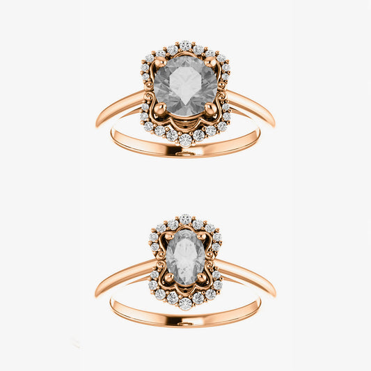 Bianca Setting - Midwinter Co. Alternative Bridal Rings and Modern Fine Jewelry