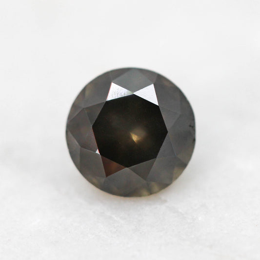 0.80 Carat Brown Round Diamond for Custom Work - Inventory Code NBR080 - Midwinter Co. Alternative Bridal Rings and Modern Fine Jewelry