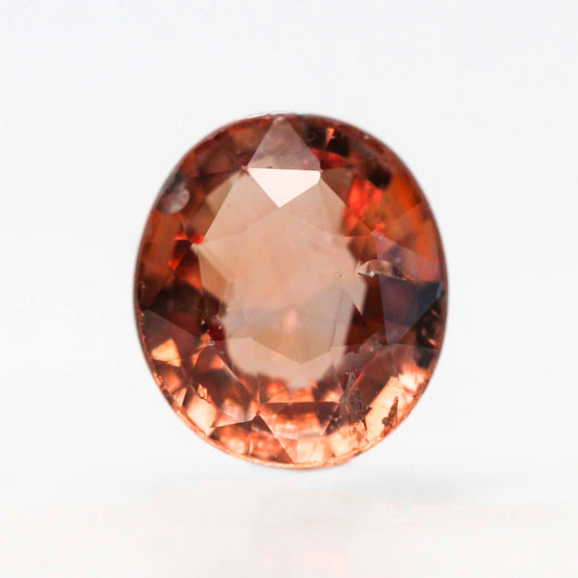 2.00 Carat Orange Oval Sapphire for Custom Work - Inventory Code OOS200 - Midwinter Co. Alternative Bridal Rings and Modern Fine Jewelry