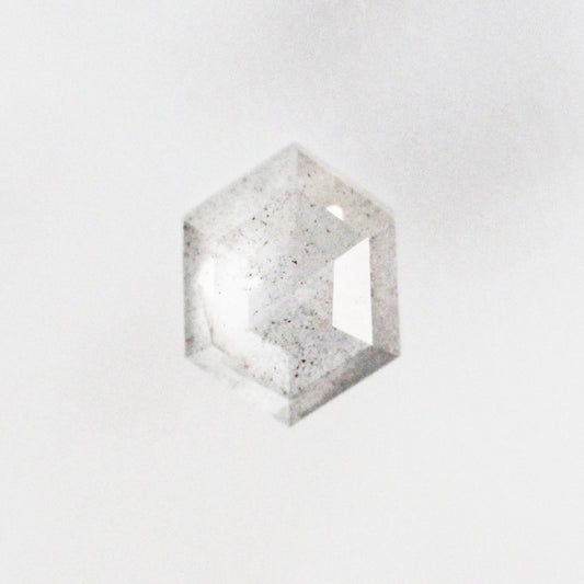 0.77 Carat Clear White Hexagon Geometric Diamond for Custom Work - Inv –  Midwinter Co. Alternative Bridal Rings and Modern Fine Jewelry