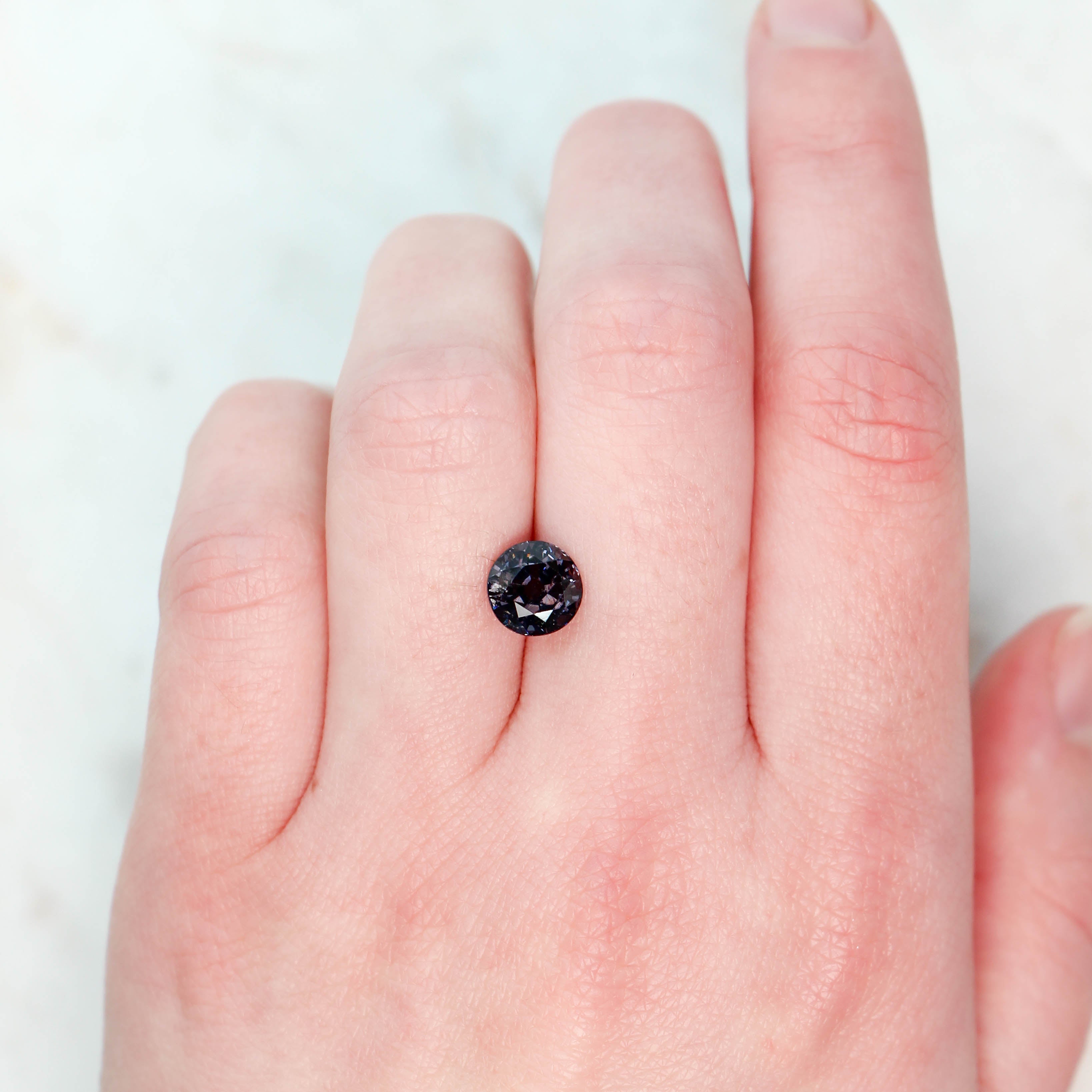 3.05 Carat Round Rhodolite Garnet for Custom Work - Inventory Code