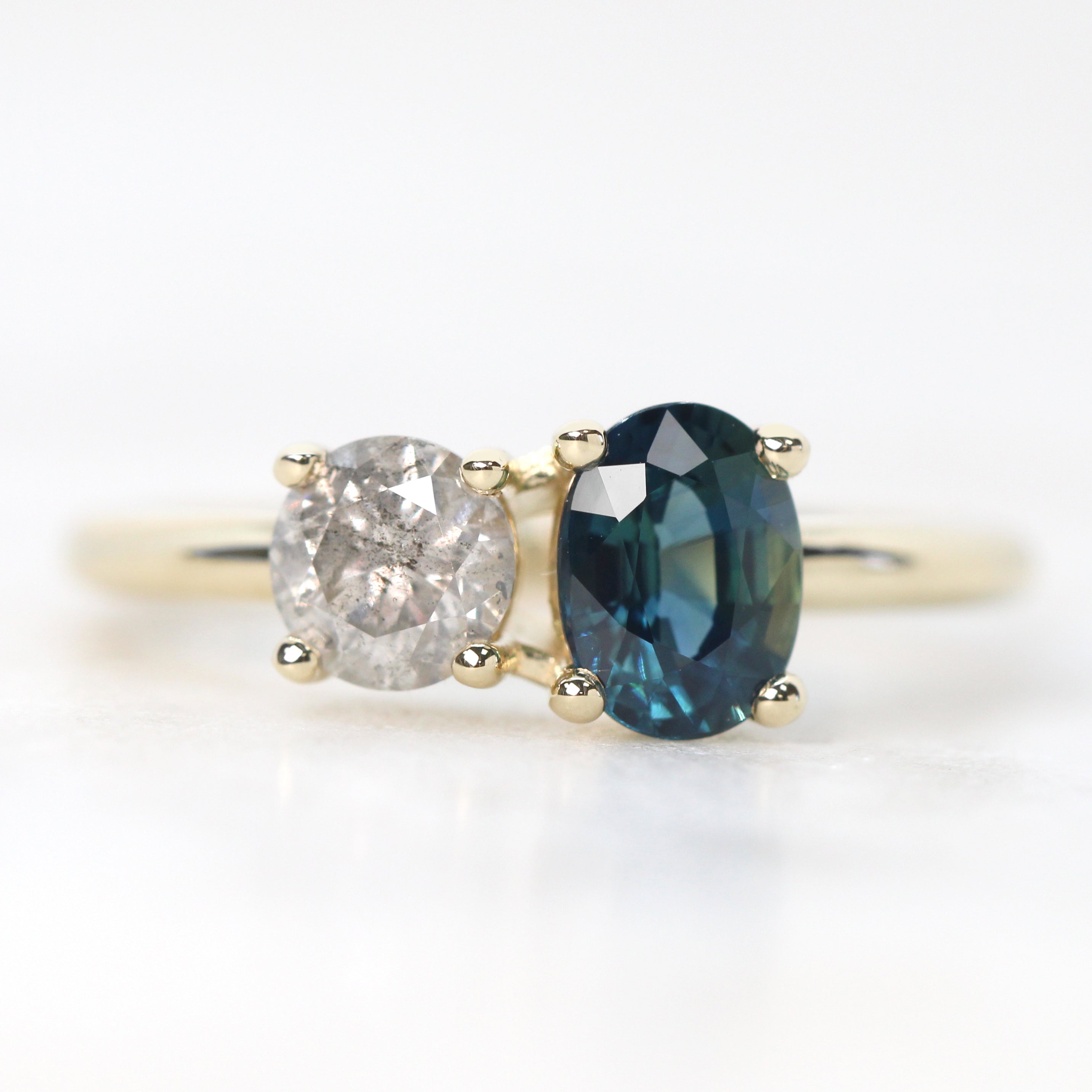Ivy: Marquise Sapphire Solitaire Engagement Ring | Ken & Dana Design