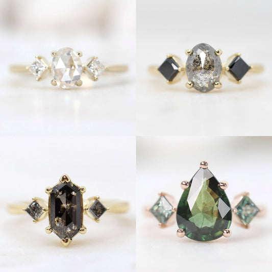 Angelique setting - Midwinter Co. Alternative Bridal Rings and Modern Fine Jewelry