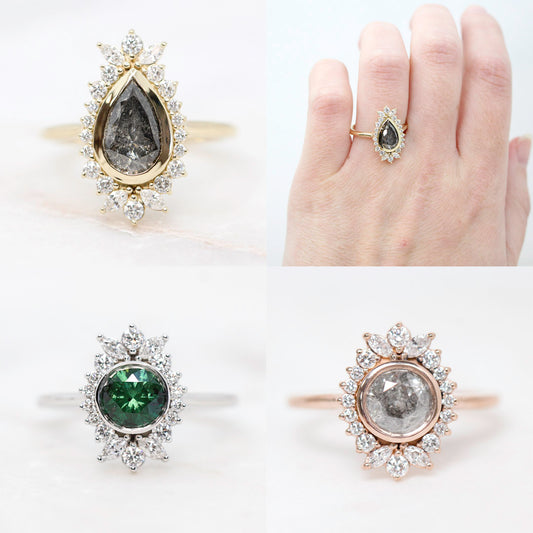 Juliette Setting - Midwinter Co. Alternative Bridal Rings and Modern Fine Jewelry