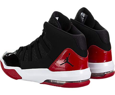 Jordan Max Aura, Black / Black-gym Red 