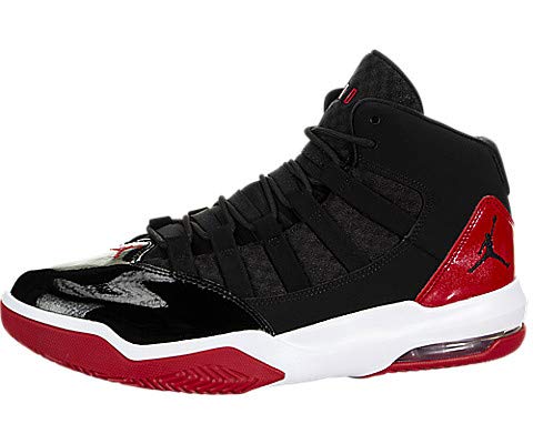 jordan max aura black red