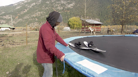 Equipment For Tramp Ski Training