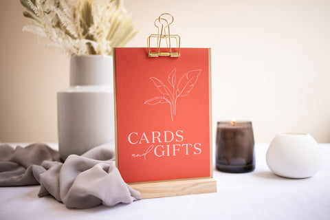 cards and gifts wedding stationery