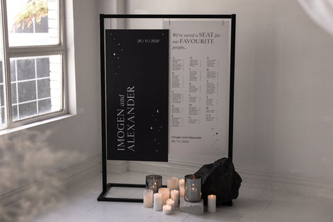 wedding seating chart