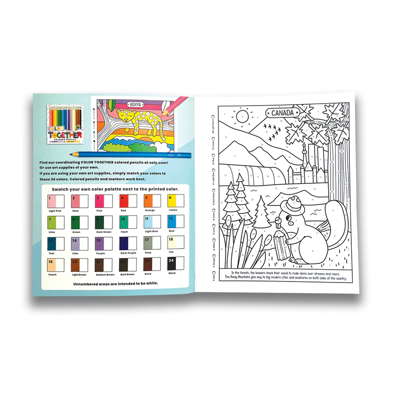 Carry Along Crayon & Coloring Book Kit - Dinoland - Sadie's Stitchery