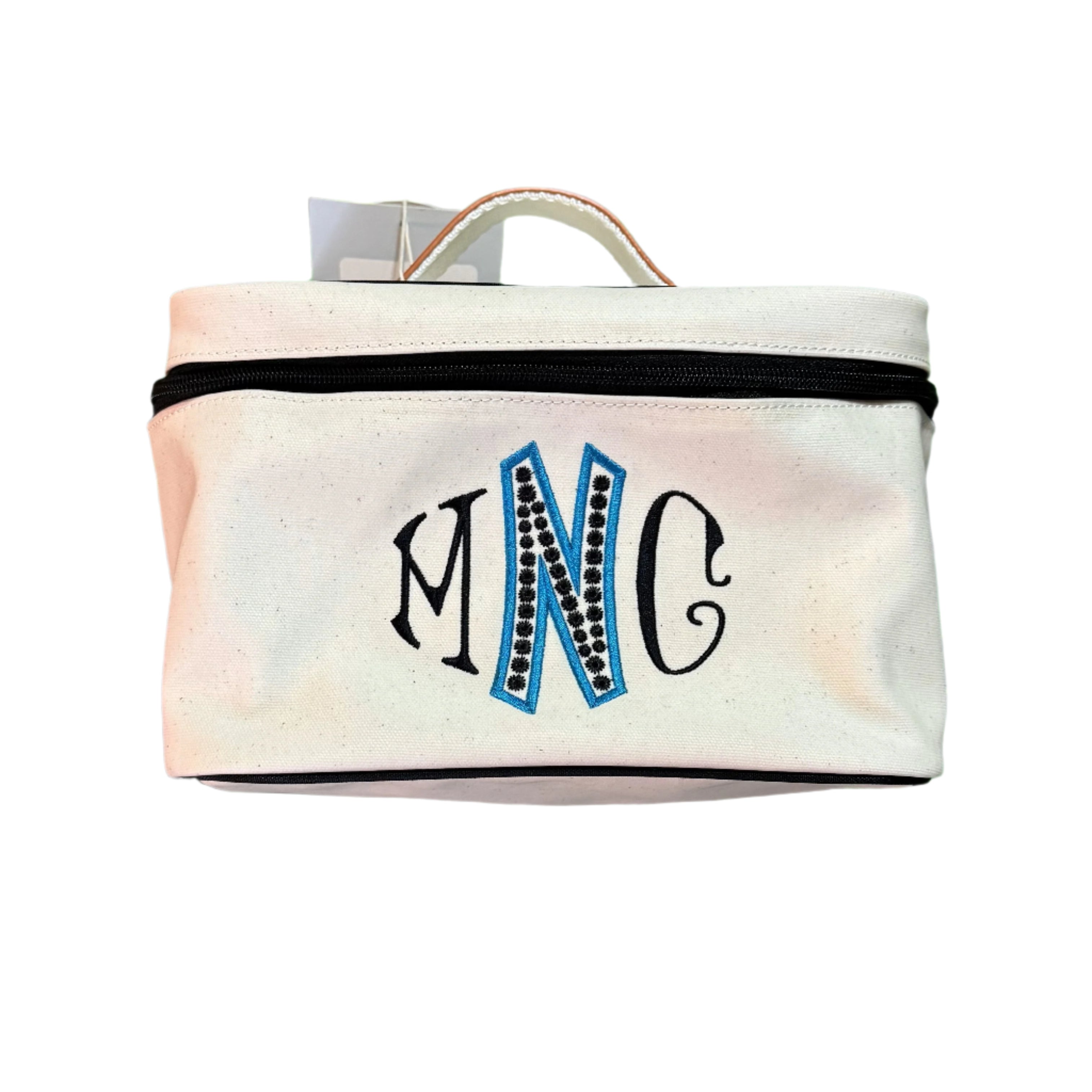 Tinsley Coated Canvas Train Case