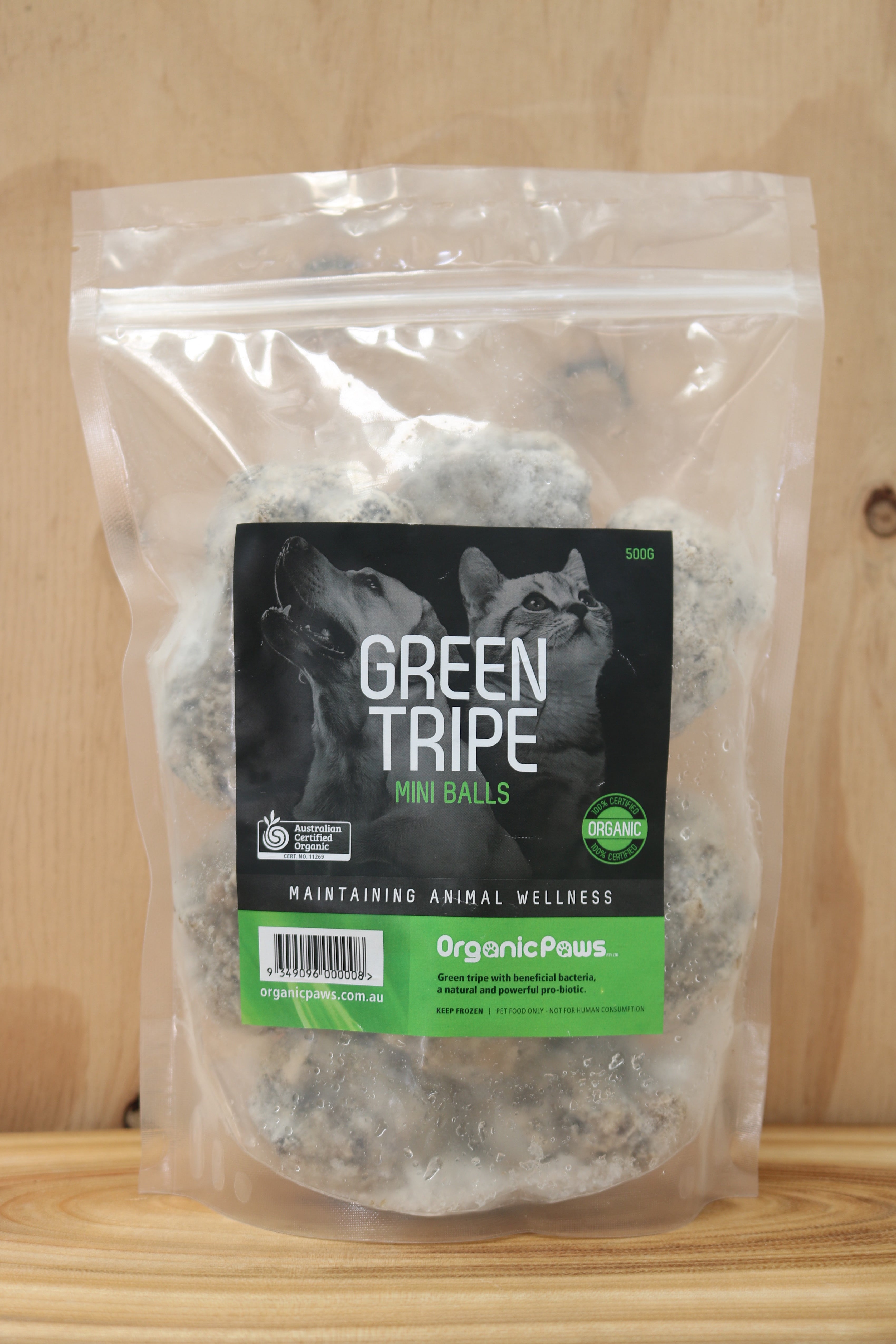 organic paws green tripe