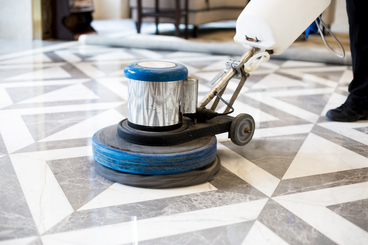 The Proper Way to Use a Floor Polisher Machine