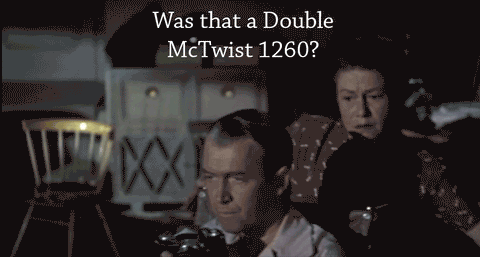 Double Mc Twist rear window gif