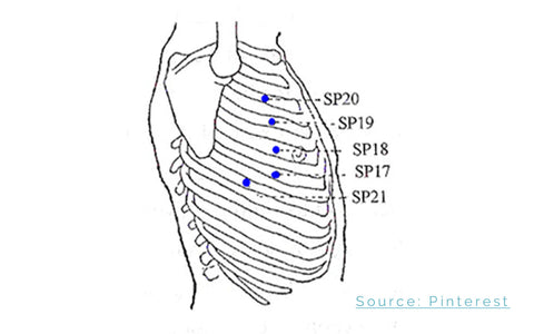 Spleen 21 Pressure Point