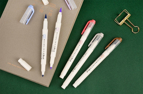 Zebra Fude Brush Pen Double Side for Medium & Fine WFT5 for sale