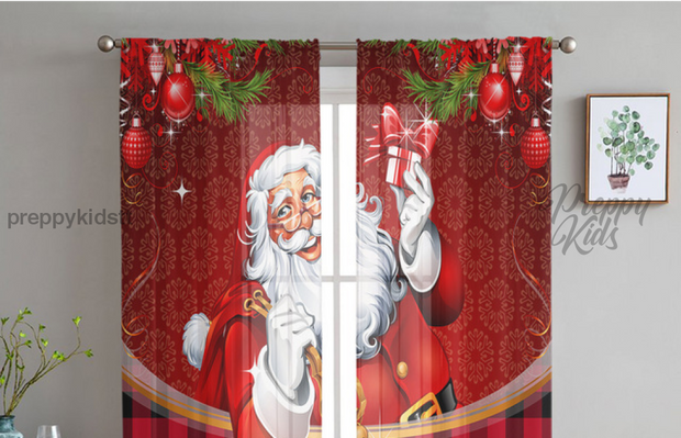 Santa Claus Curtain