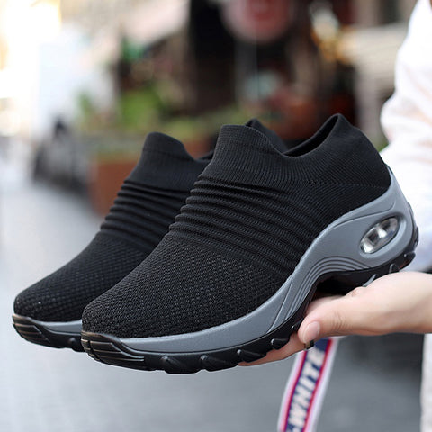 Women's Walking Shoes Sock Sneakers - Hplify