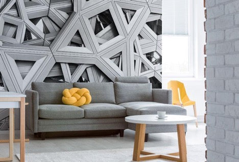 Abstract Architectural Ceiling Wallpaper Mural, eazywallz.eu