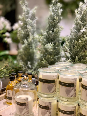 Candles and Scents in FIORI Oakville Flower Store