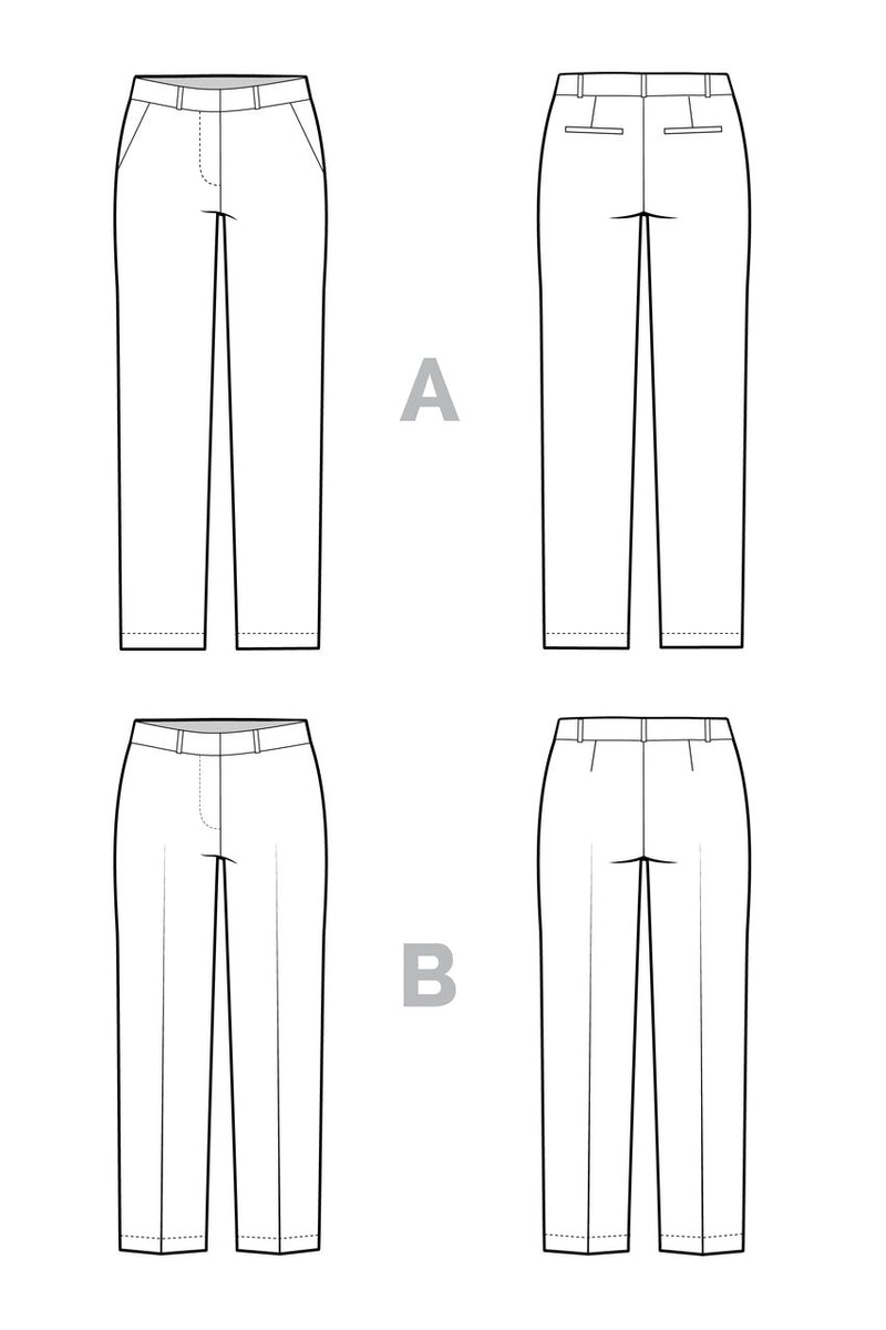 Closet Case Sasha Trousers Sewing Pattern - Paper – WeSewRetro