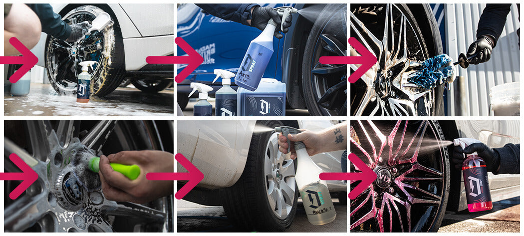 THE ULTIMATE GUIDE TO CLEANING YOUR ALLOY WHEELS steps 7-12