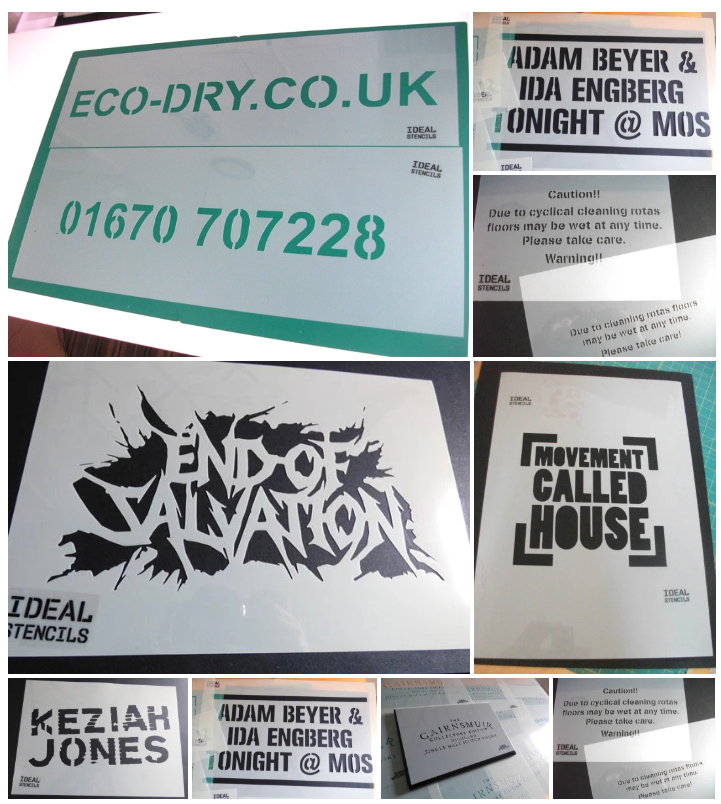 A3 (297 x 420mm) Mylar sheets - all microns