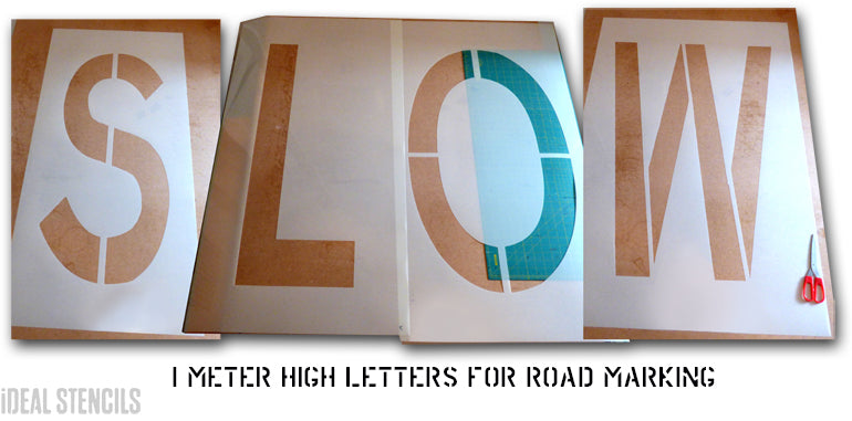 custom road marking stencil