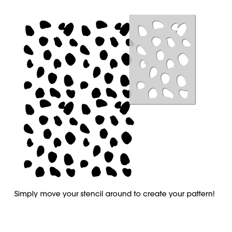 dalmatian-spots-stencil-home-decor-craft-ideal-stencils