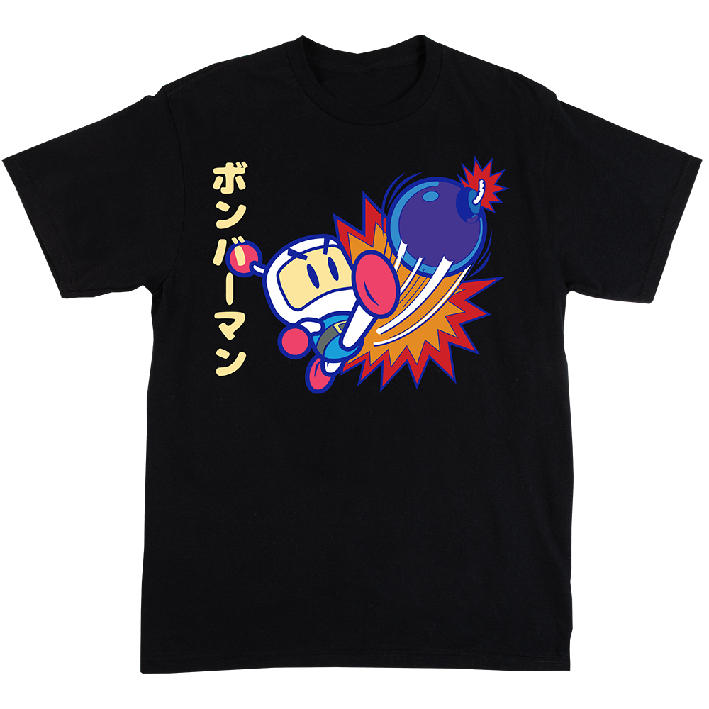 Officially Licensed Bomberman Shirt | Graph. We Love Games. | Graph Gaming