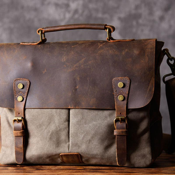 Canvas Mens Cool Messenger Bag iPad Bag Chest Bag Bike Bag Cycling Bag ...