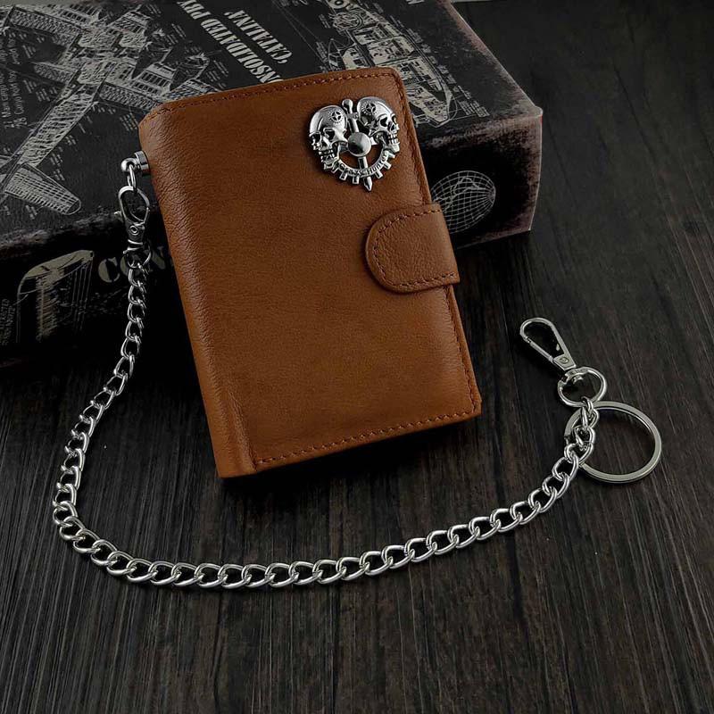 mens brown wallet