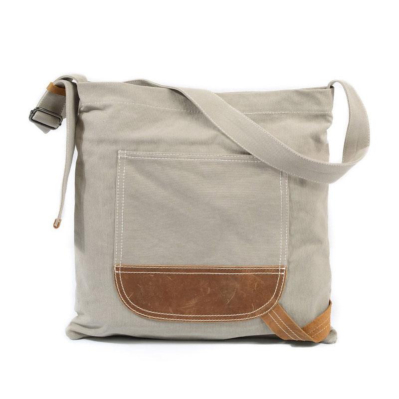 Mens Canvas Side Bag Messenger Bag Canvas Courier Bag Shoulder Bag for ...