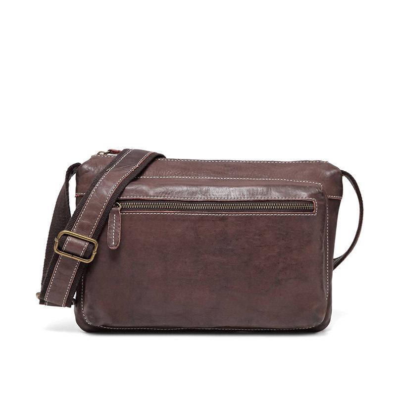 mens tan messenger bag