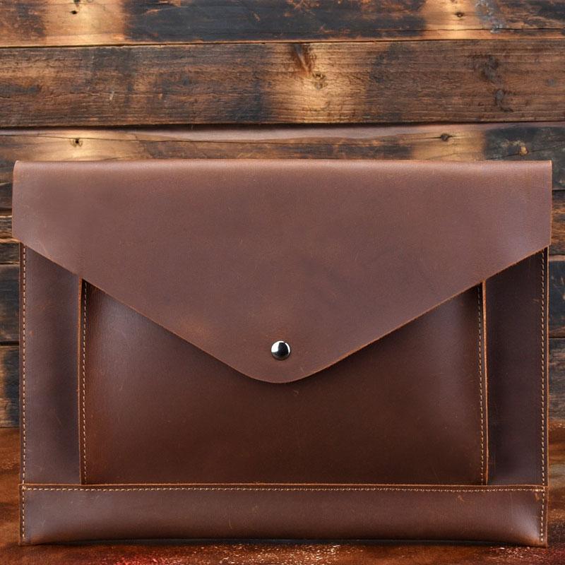 mens leather clutch bag