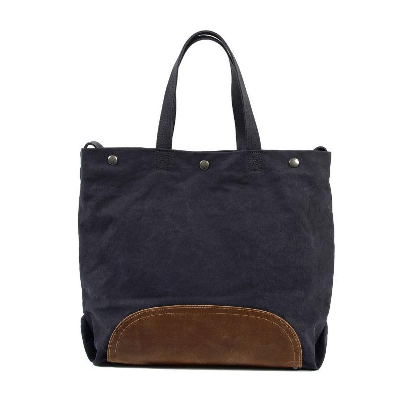 Mens Waxed Canvas Tote Purse Handbags Canvas Shoulder Bag for Men ...