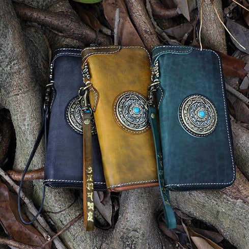 Handmade Tibetan Totem Long Wallet