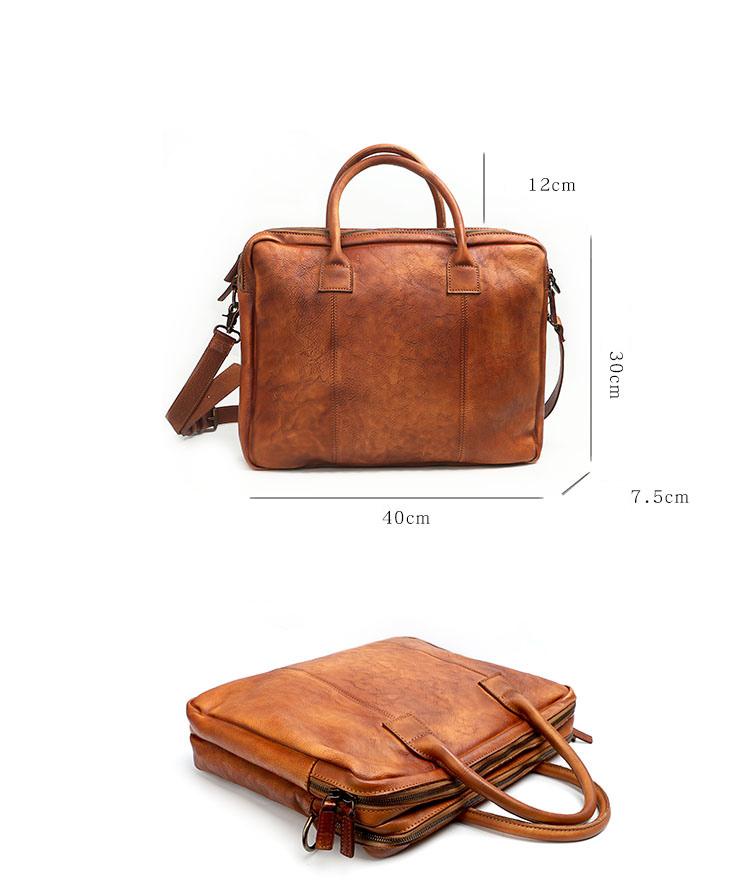 mens leather computer satchel