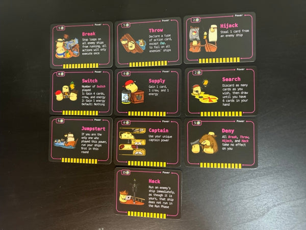 Battlechips Power Cards