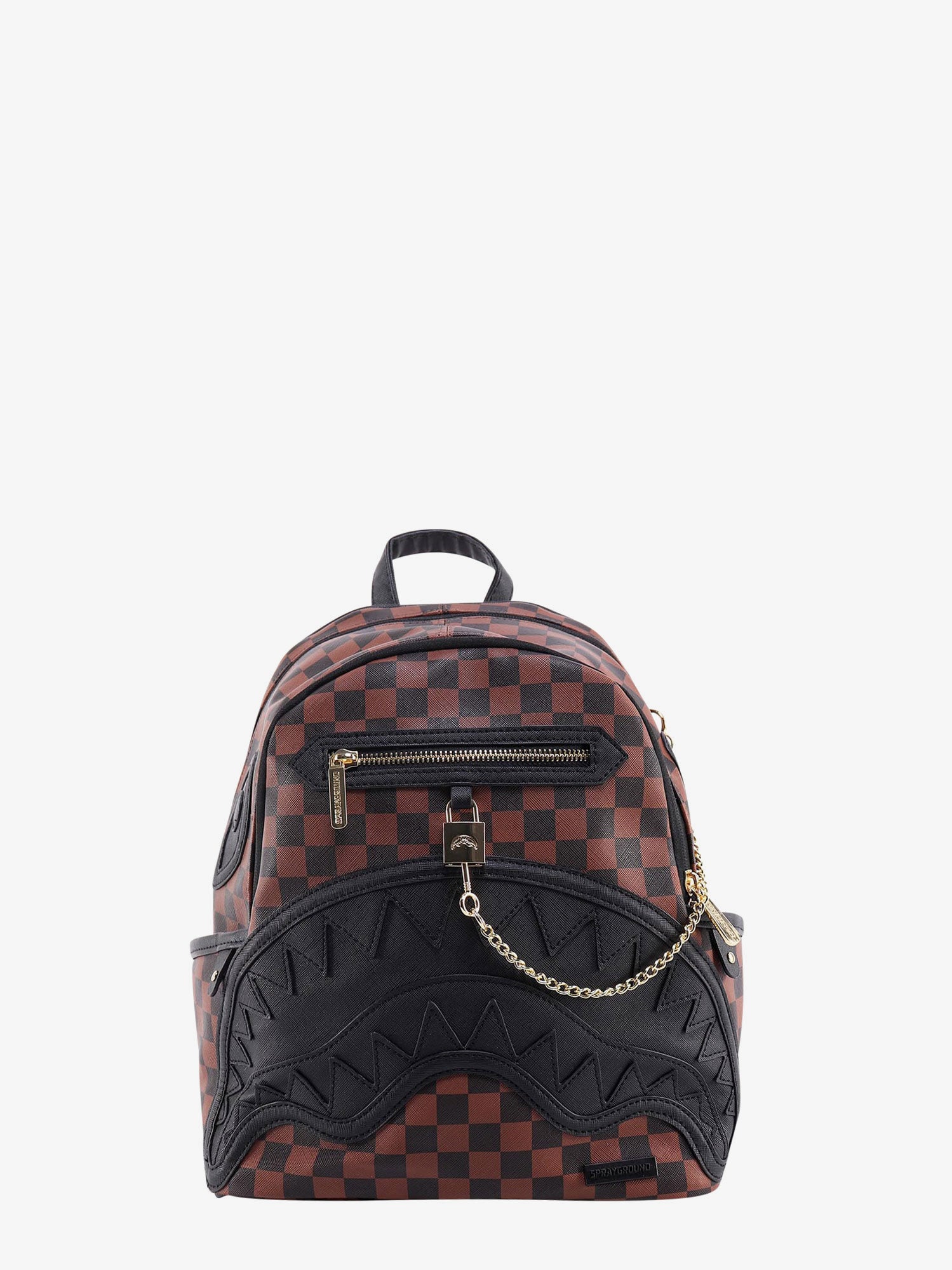 sprayground backpack brown