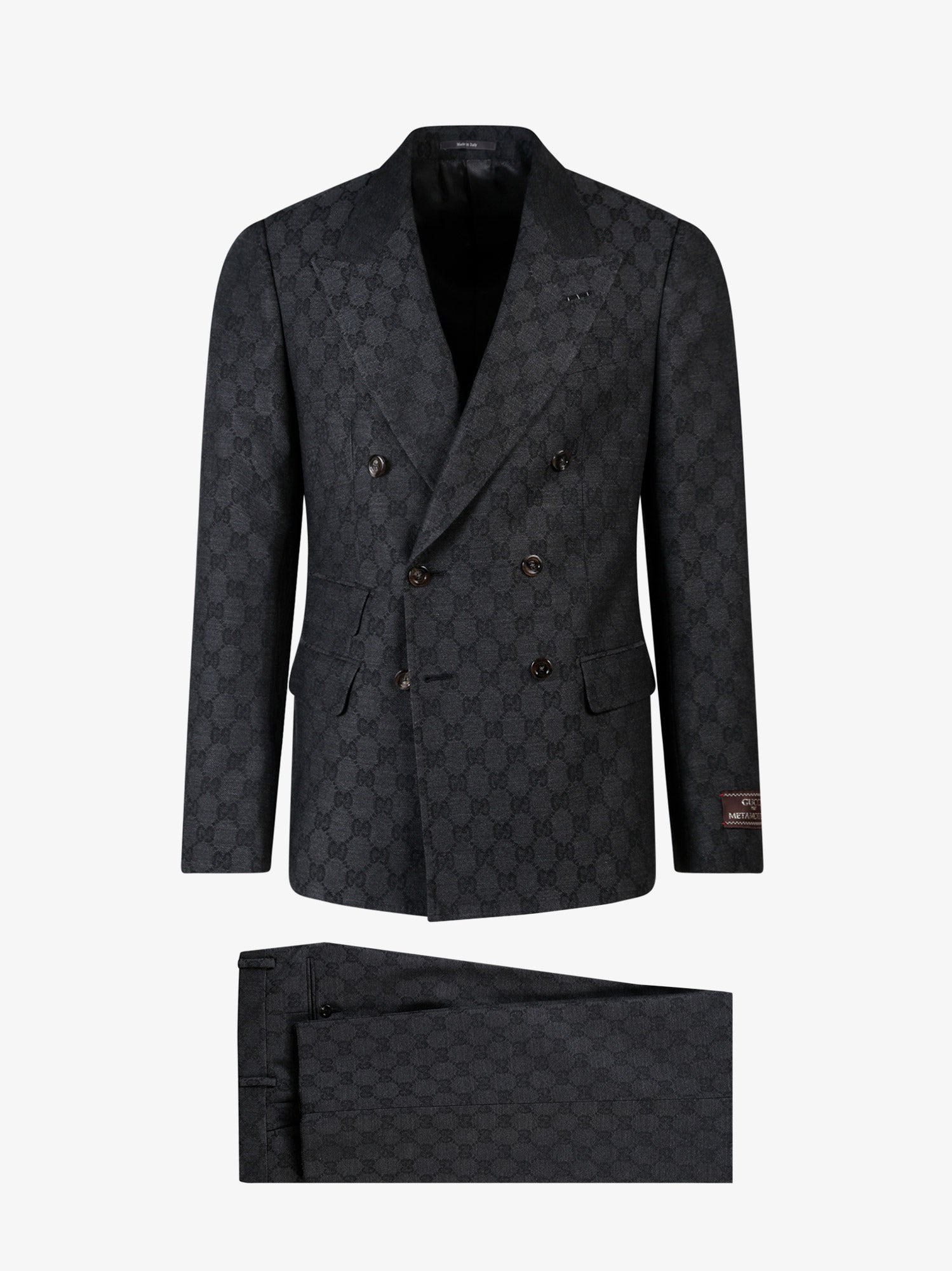 gucci monogram suit