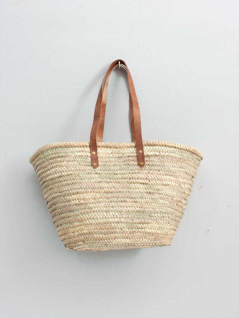 Socco Designs Medium French Market Basket - CORK