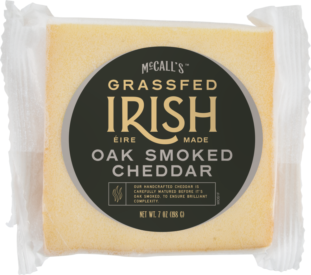 McCall's Irish Oak Smoked Cheddar 198g – Taste Of Britain