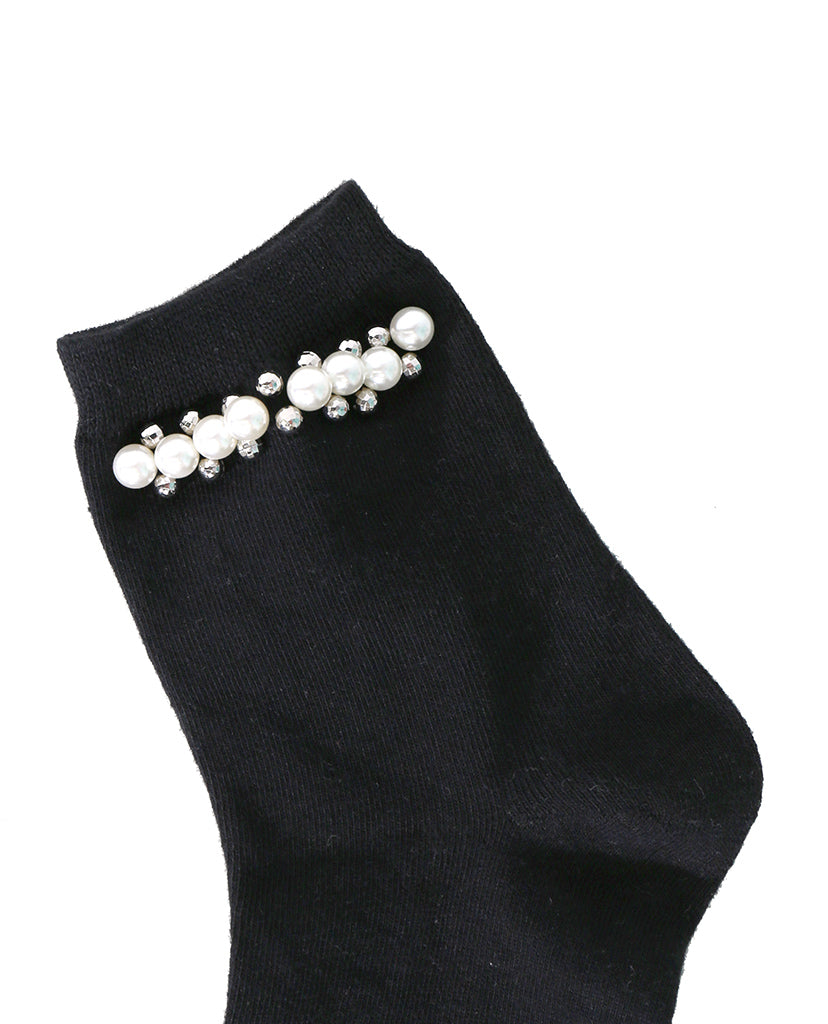Pearl Factor Socks - Black – Piin | www.ShopPiin.com